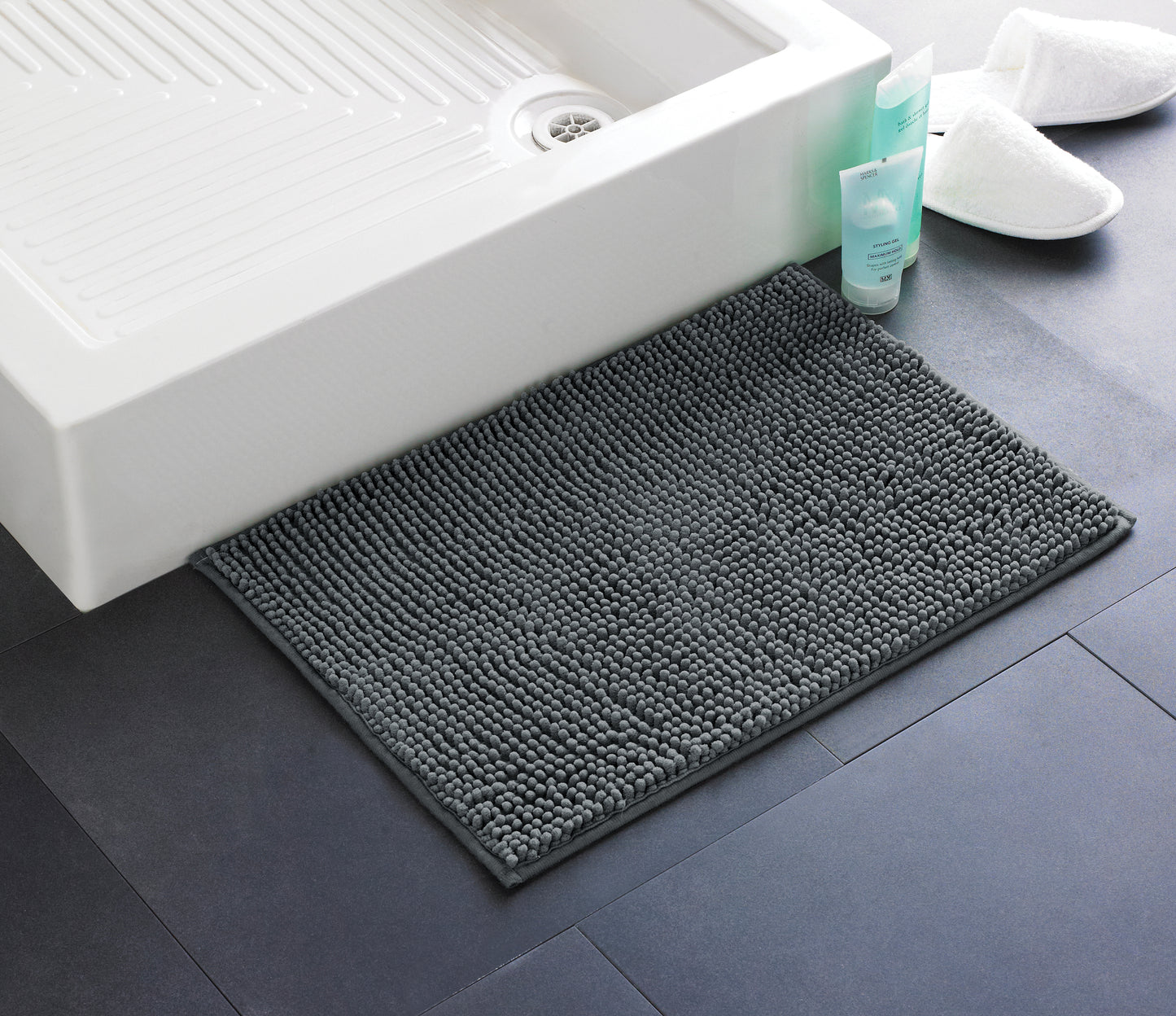 COUNTRY CLUB ASSORTED STEP OUT NOODLE BATH & SHOER MAT 40 X 60CM \\\KD34275