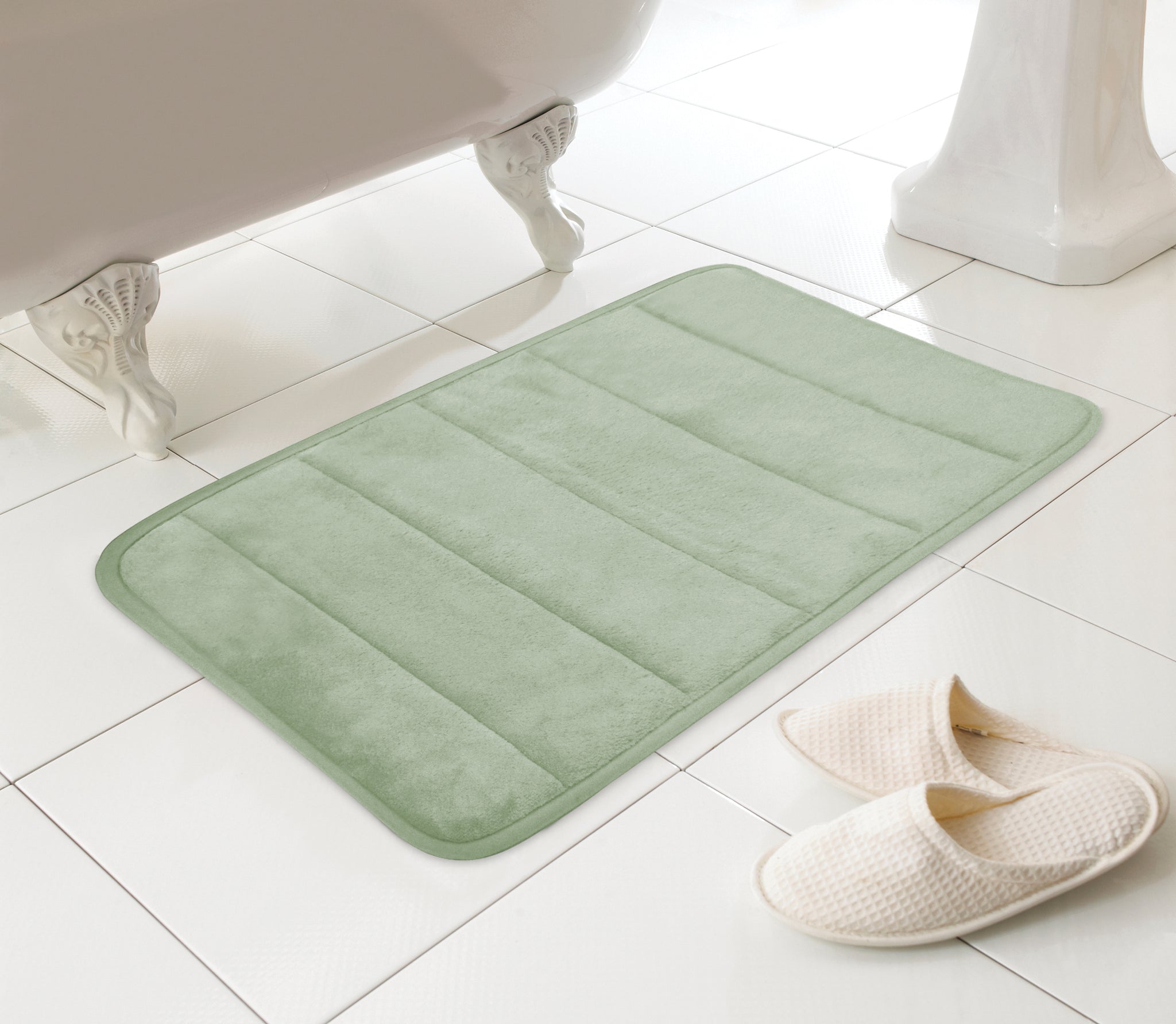 COUNTRY CLUB MEMORY FOAM BATH MAT 43 X 61CM \\\KD34277