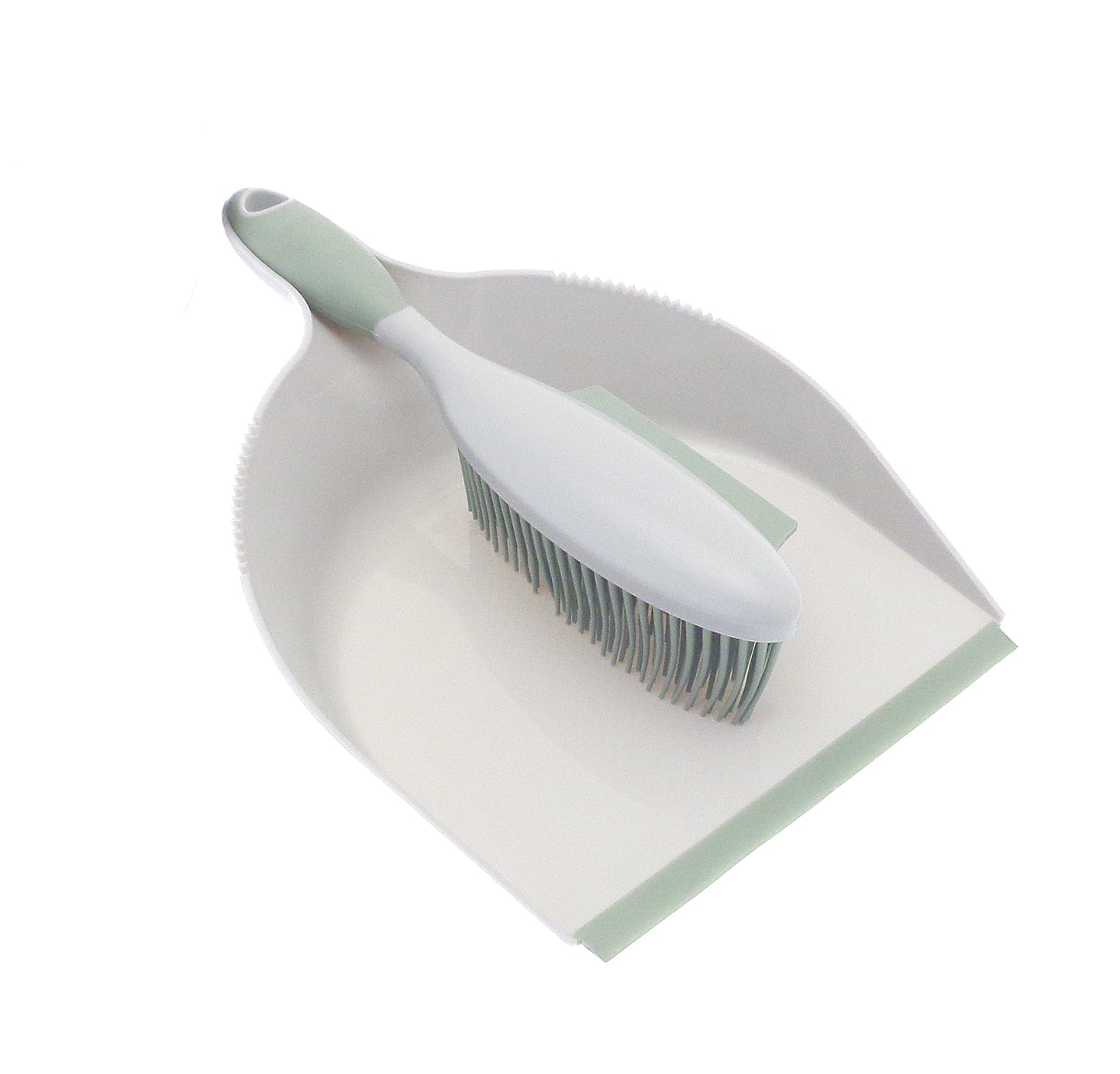 COUNTRY CLUB HOMEWARES PET HAIR REMOVER RUBBER DUSTPAN AND BRUSH SET \\\KD34301