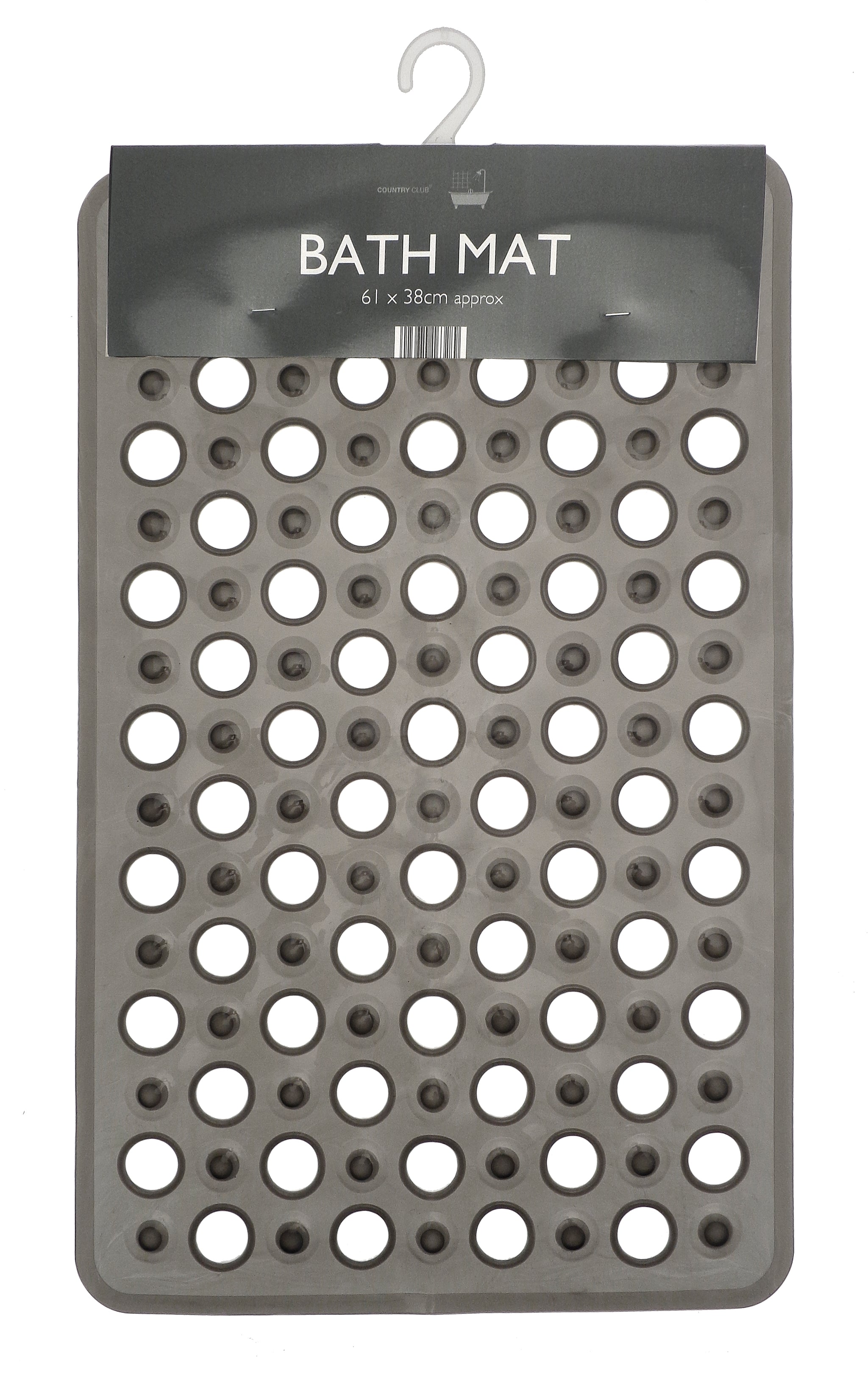 COUNTRY CLUB ASSORTED RETRO PVC BATH MAT 61 X 38CM \\\KD34303