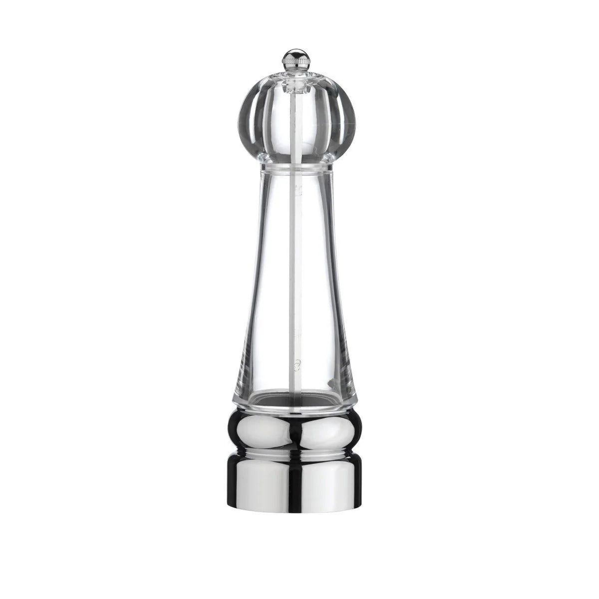 G MILL STAINLESS STEEL & ACRYLIC SALT & PEPPER MILL 18CM \\\KD34319