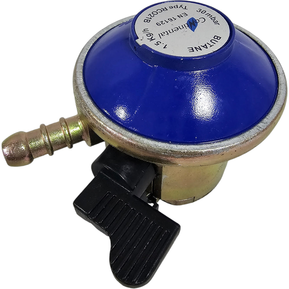 CONTINENTAL RC021B CLIP ON BUTANE GAS REGULATOR 21MM \\\KD34397