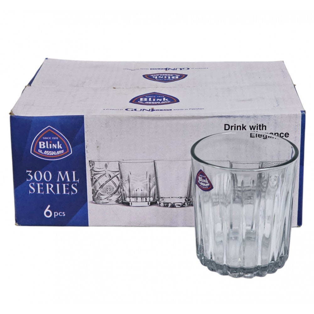 BLINK GLASS SET 300ML 6/PK \\\KD34400