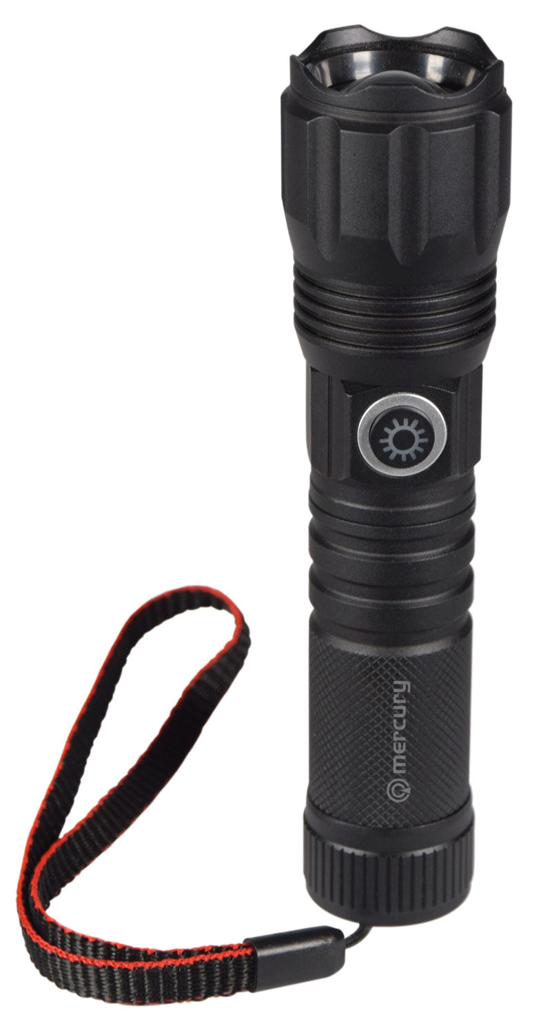 MERCURY RECHARGEABLE LED TORCH. 410.307UK \\\KD34512