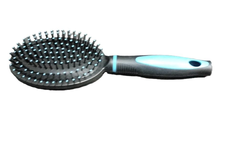 MIRROR WITH HAIR BRUSH WITH HANDLE. JL1225 \\\KD34517