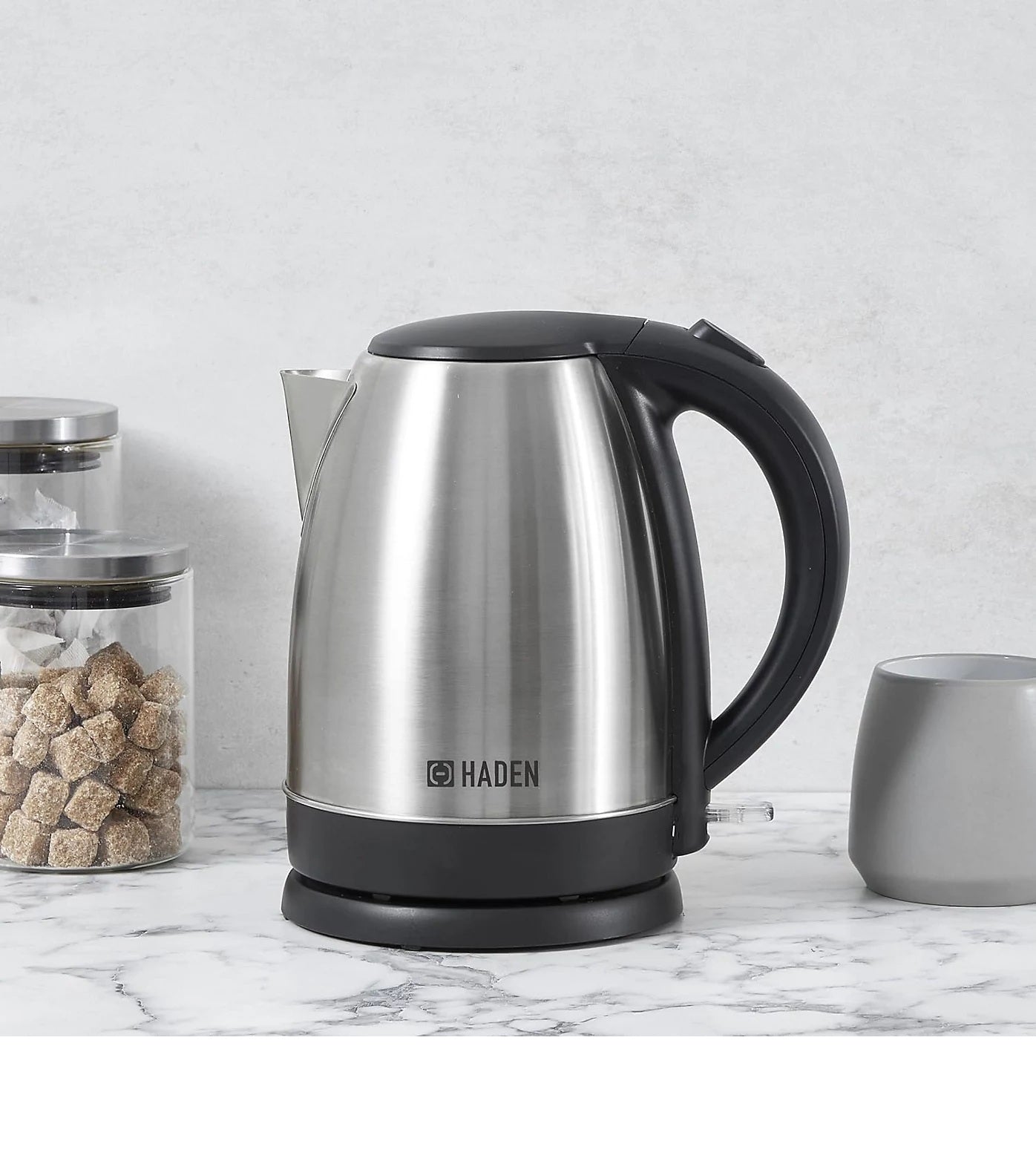 HADEN SATINLESS STEEL IVER KETTLE 1.7LTR. 206459 \\\KD34616