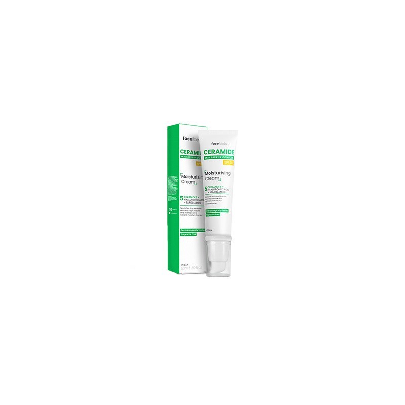 FACE FACTS CERAMIDE FACE MOISTURISER SPF30 50ML. 34816-150 \\\KD34665