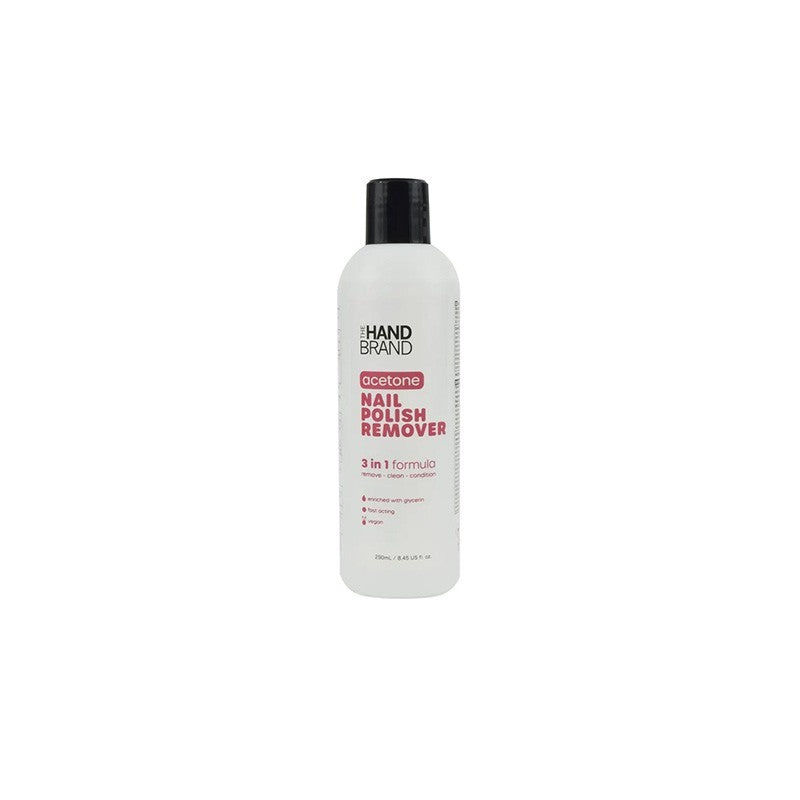 THE HAND BRAND ACETONE NAIL POLISH REMOVER 250ML. 99976-160C \\\KD34673