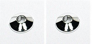 STAR PACK 72557 CHRMOED PLASTIC PIPE ROSE 15MM. 72557 \\\KD34719