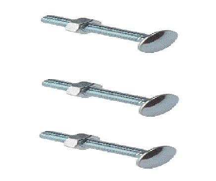 STAR PACK 72241  BZL CARRIAGE BOLT & NUT M6 X 75. 72241 \\\KD34732