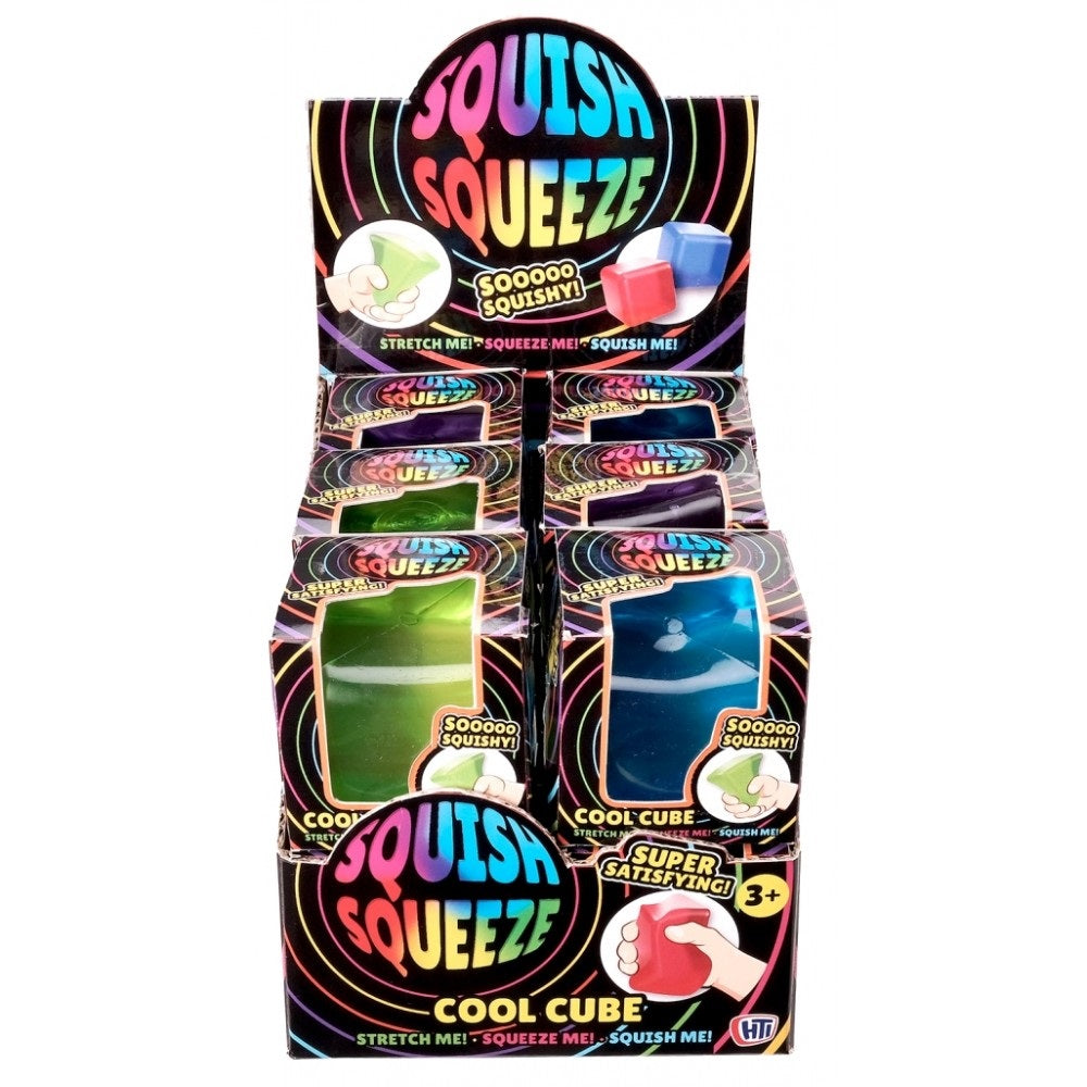 ASSORTED SQUISH SQUEEZE COOL CUBE. 1376857 \\\KD34773