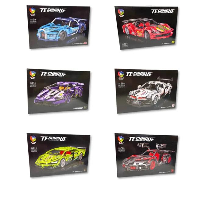 BUILD YOUR OWN TECH RACING CAR ASSORTED 52CM. HU9494 \\\KD34848