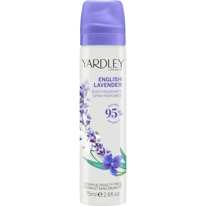 YARDLEY ENGLISH LAVENDER BODY SPRAY 75ML - 6/PK. Y7210065-6 \\\KD34883