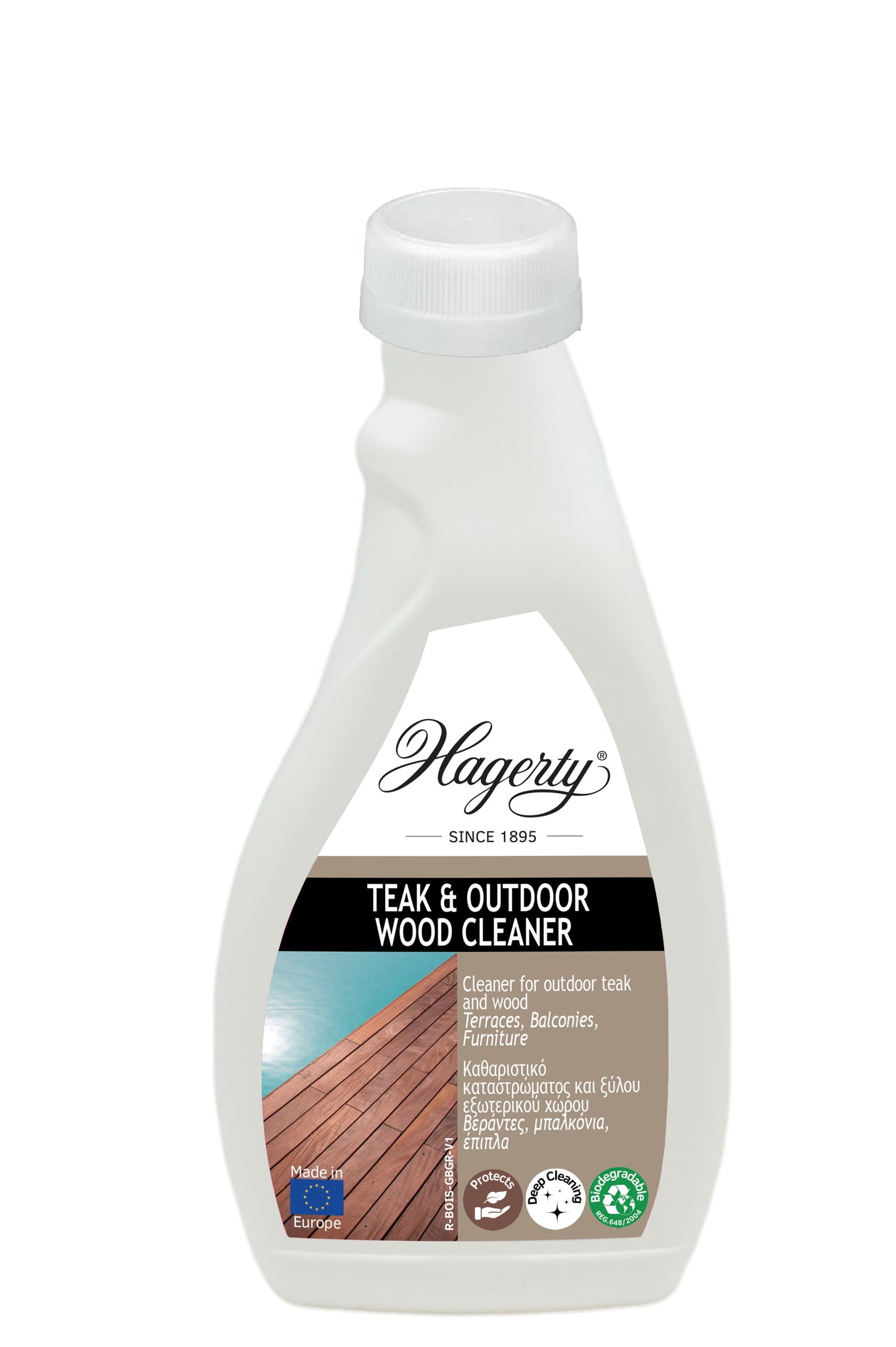 HAGERTY TEAK & OUTDOOR WOOD CLEANER 500ML SPRAY. A120007 \\\KD34896