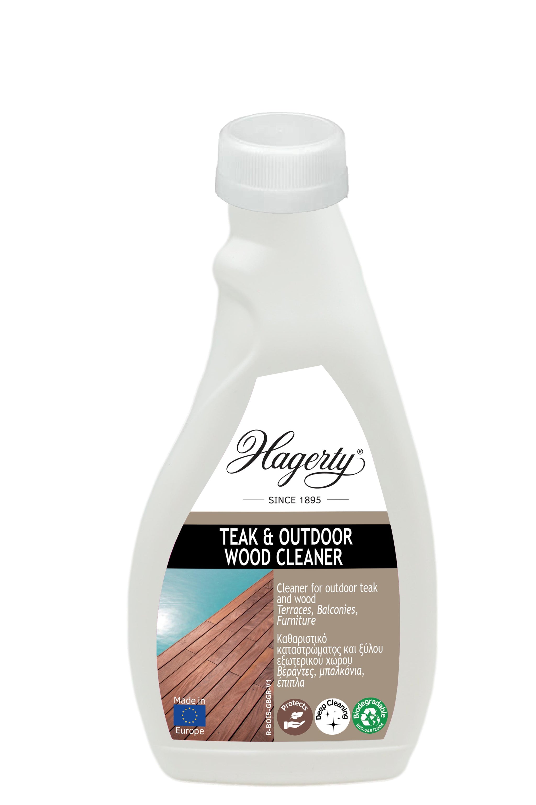 HAGERTY TEAK & OUTDOOR WOOD CLEANER 500ML SPRAY. A120007 \\\KD34896