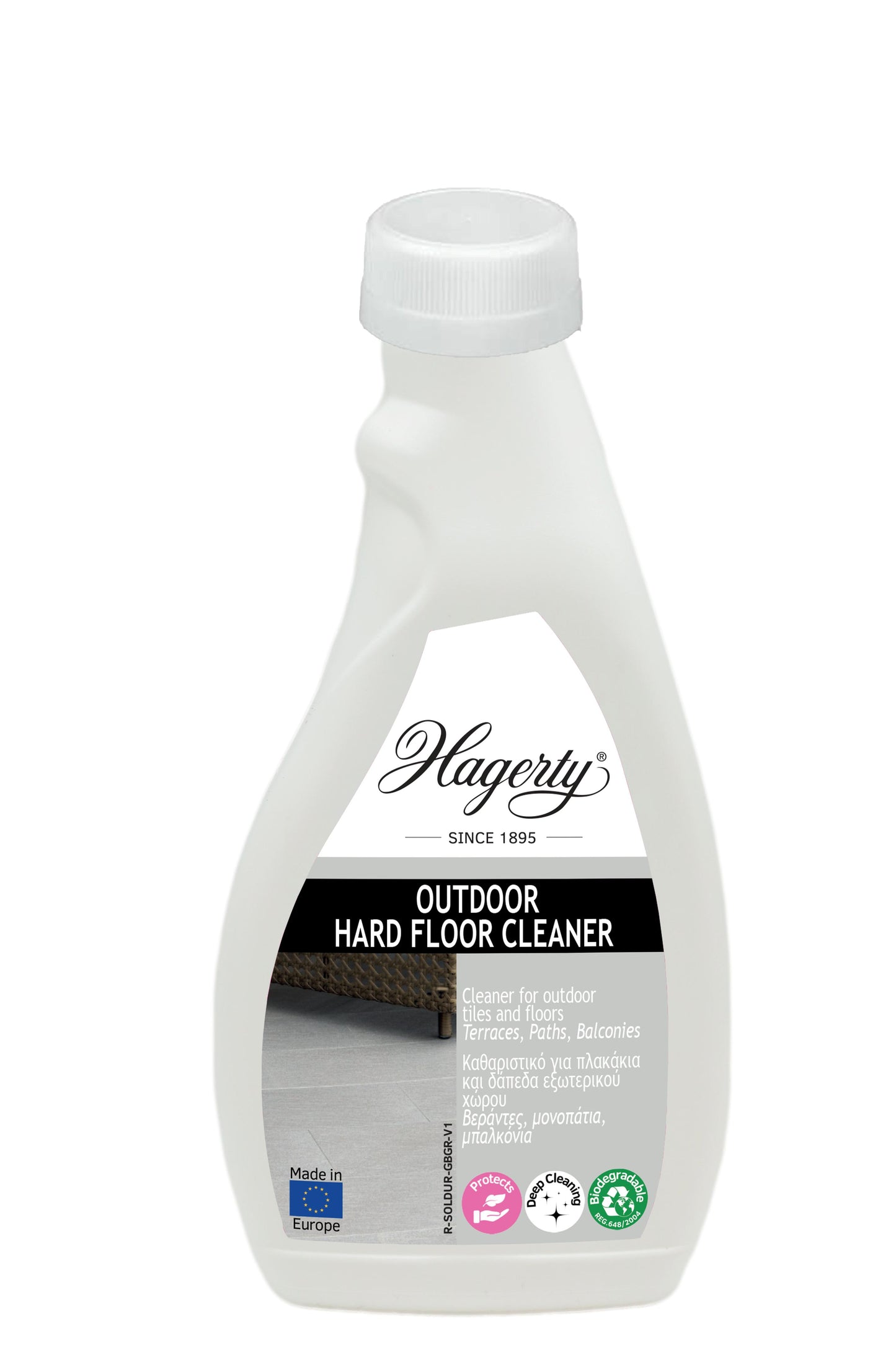 HAGERTY OUTDOOR HARD FLOOR CLEANER 500ML SPRAY. A120011 \\\KD34897