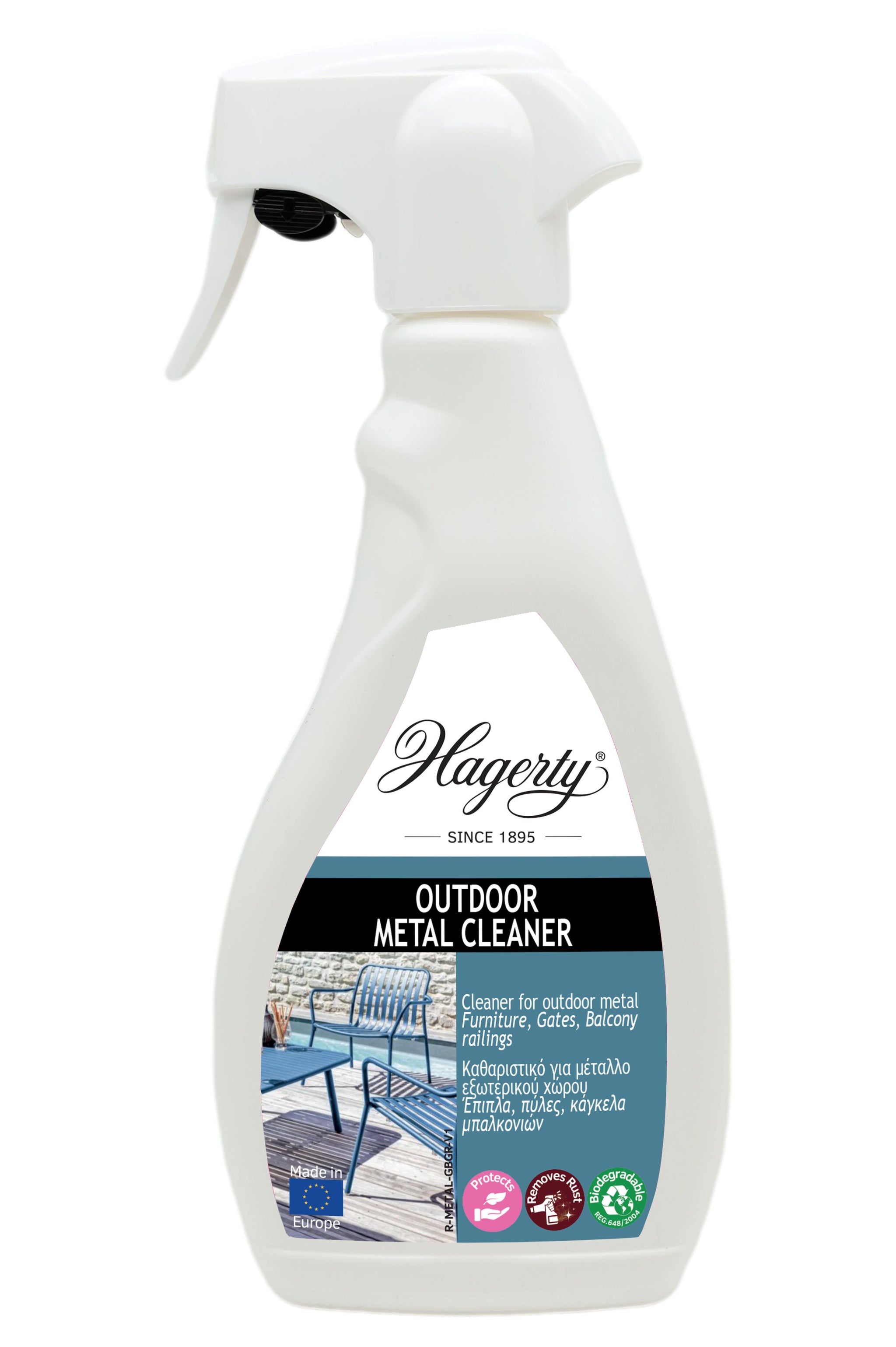 HAGERTY OUTDOOR METAL CLEANER 500ML SPRAY. A120019 \\\KD34899