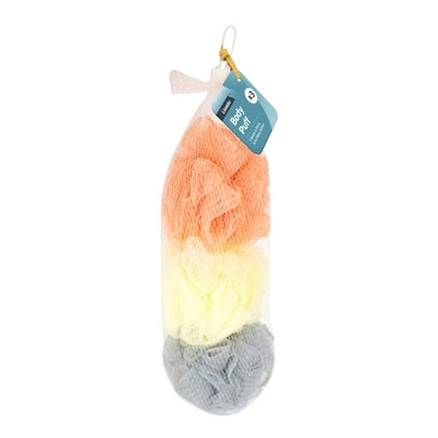 LISSEAU ASSORTED BODY PUFFS 3/PK. OL317469 \\\KD34978
