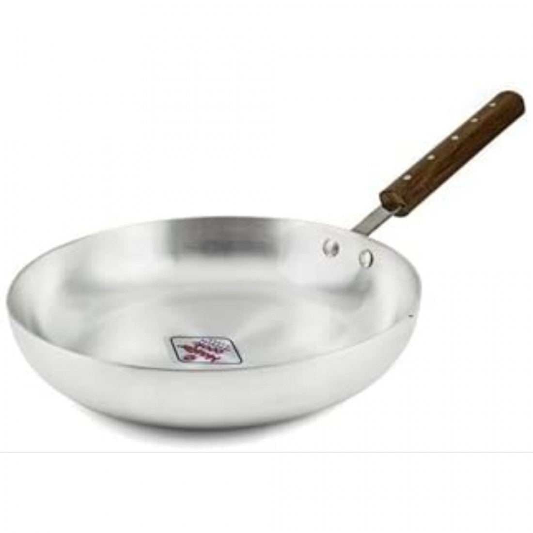 MASTERCOOK PLAIN FRYPAN WITH TEAK HANDLE 28CM. FRY017 \\\KD34995