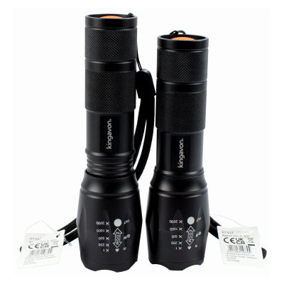 KINGAVON 5W 300LM AAA ALUMINIUM FLASHLIGHT TORCH. BB-RT443 \\\KD35002