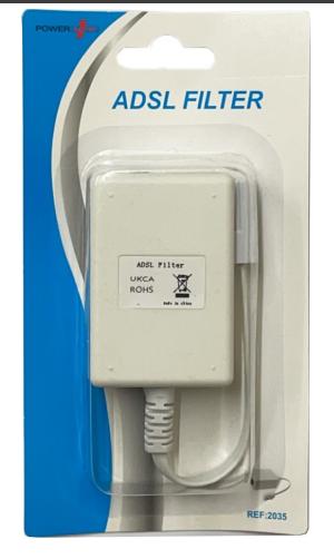 POWER PLUS ADSL INLINE BROADBAND FILTER. 2035 \\\KD35029