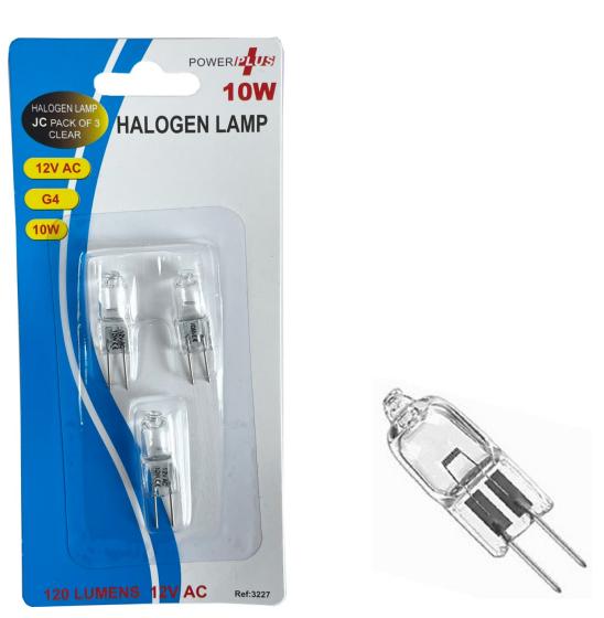 POWER PLUS G4 10W HALOGEN LAMP 3/PK. 3227 \\\KD35049