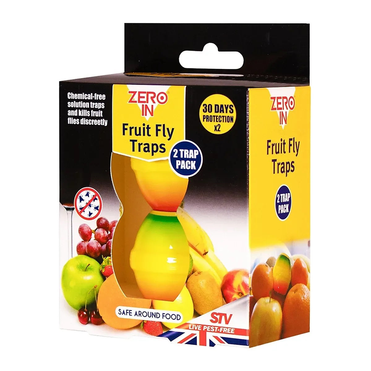 ZERO IN FRUIT FLY TRAP 2/PK \\\KD35056
