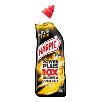 HARPIC POWER PLUS 10X CLEAN AND PROTECT CITRUS 750ML. PTHOHAR007 \\\KD35061