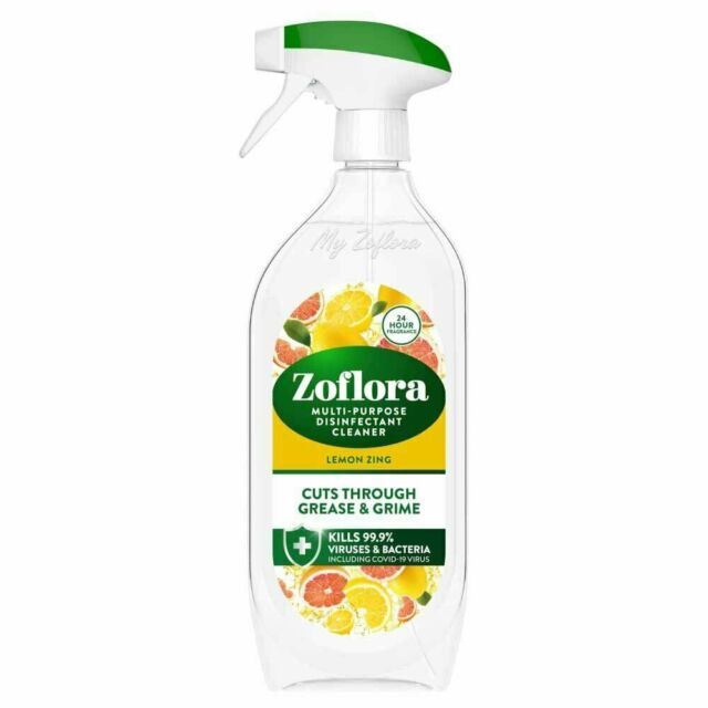 ZOFLORA MULTI PURPOSE DISINFECTANT CLEANER LEMON ZING 800ML \\\KD35063