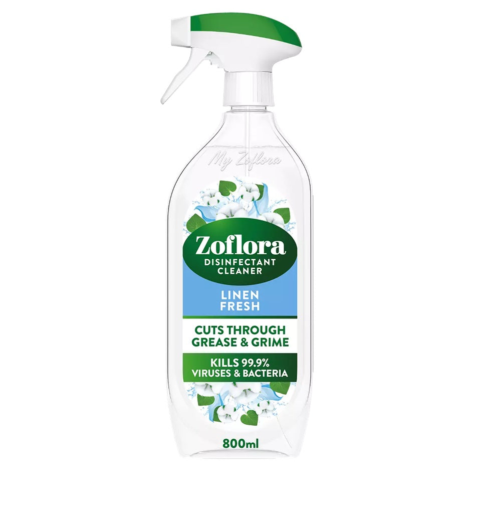 ZOFLORA MULTI PURPOSE DISINFECTANT CLEANER LINEN FRESH 800ML \\\KD35064