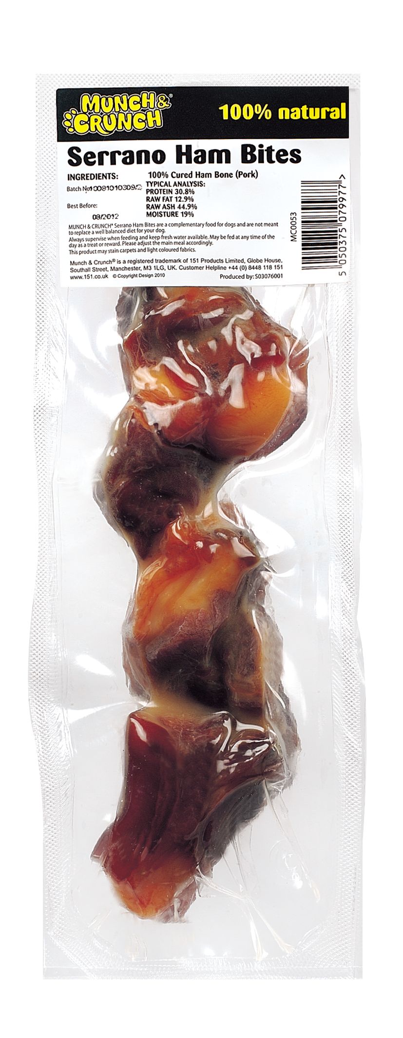 MUNCH & CRUNCH SERRANO HAM BITES. MC0053 \\\KD35091