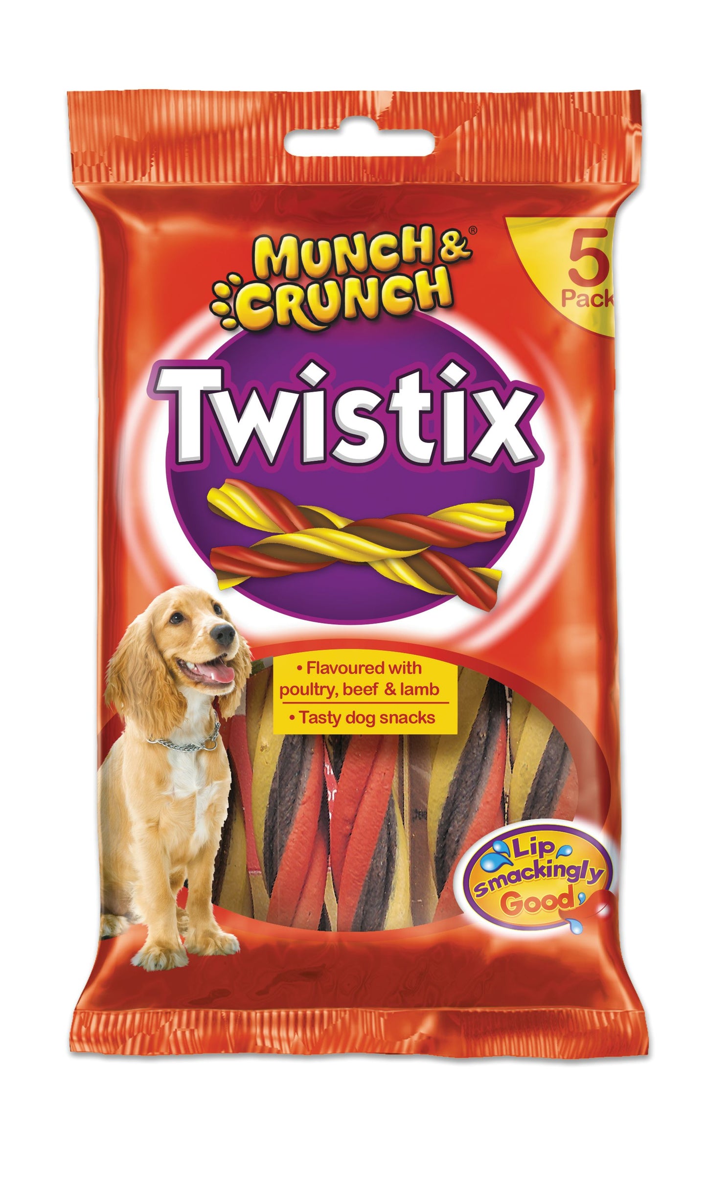 MUNCH & CRUNCH TWISTIX 5/PK. MC0082 \\\KD35099