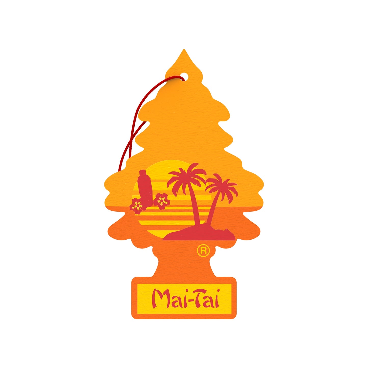 LITTLE TREES CAR AIR FRESHENER - MAI-TAI. MTR0063 \\\KD35201
