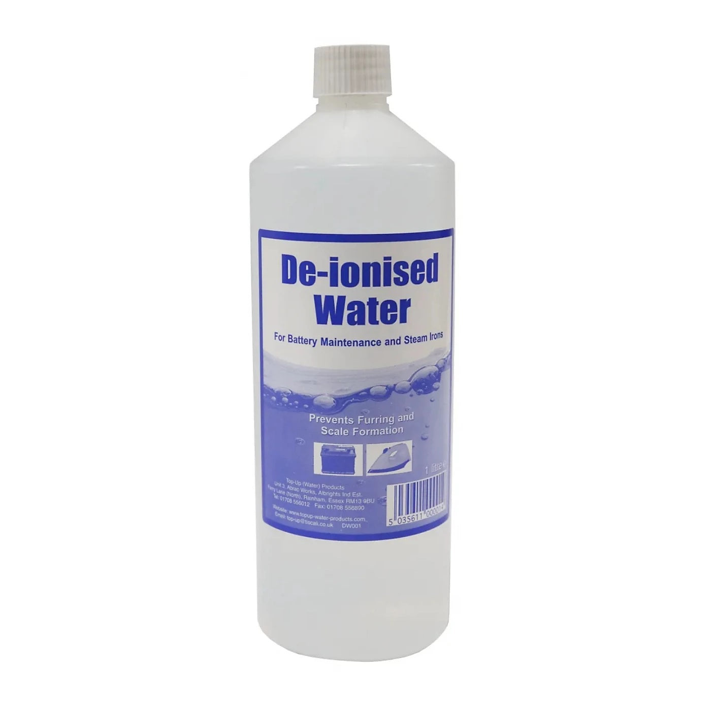 TUW DE-IONISED WATER 1 LTR. TUW1 \\\KD35243