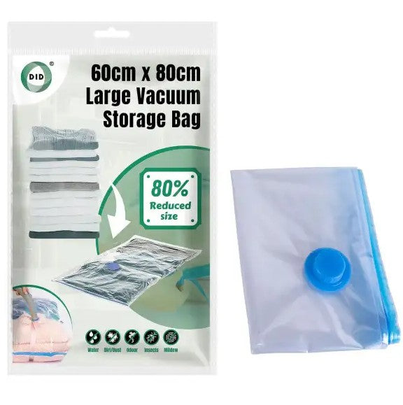DID LARGE VACCUM STORAGE BAG 60CM X 80CM. HH2636 \\\KD35251