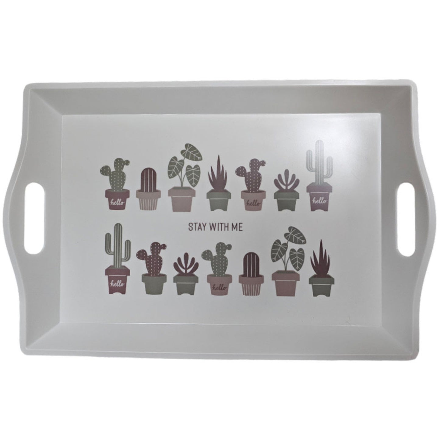 MELAMINE ASORTED RECTANGULAR TRAY 47 X 32CM. HUB1178 \\\KD35260