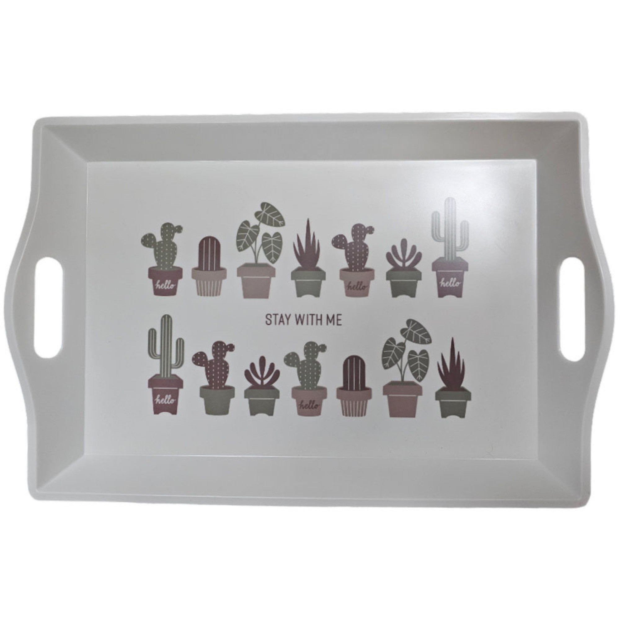 MELAMINE ASORTED RECTANGULAR TRAY 47 X 32CM. HUB1178 \\\KD35260