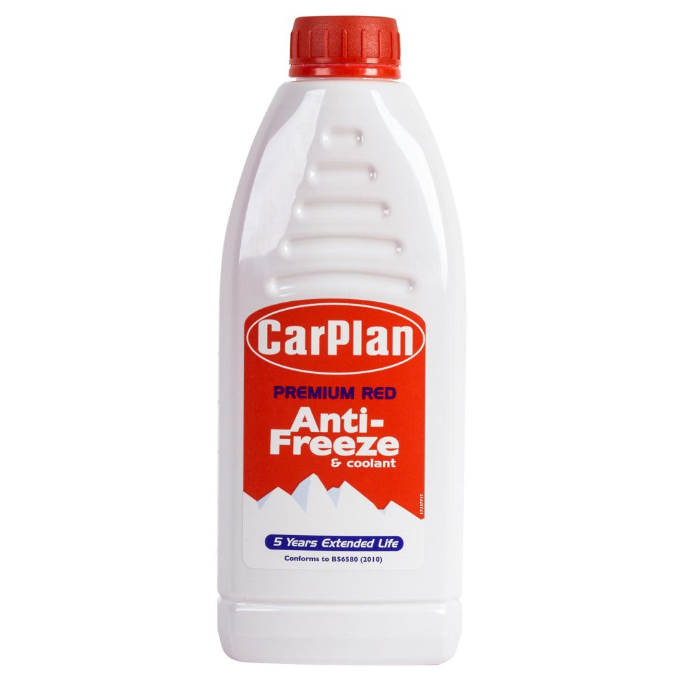 CARPLAN PREMIUM RED ANTIFREEZE & COOLANT 1LTR. FSA001 \\\KD35263