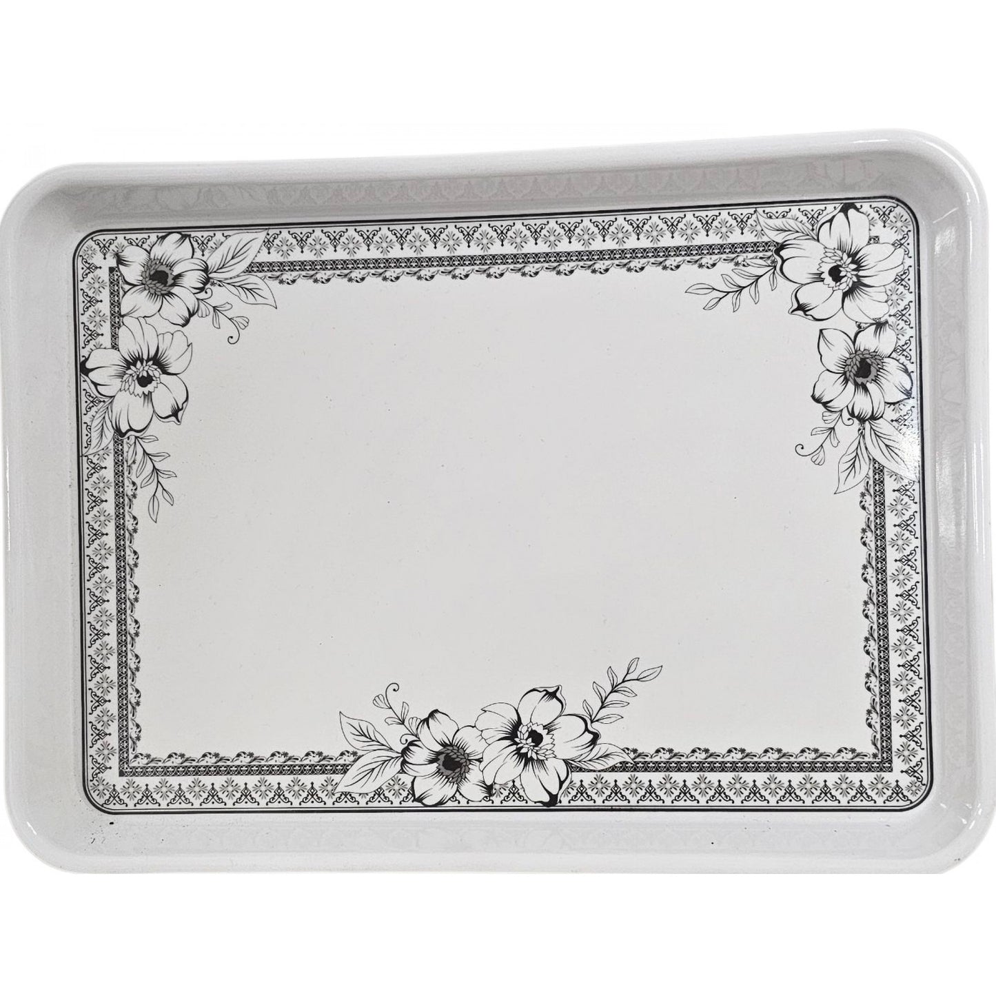 MELAMINE ASORTED RECTANGULAR TRAY 34 X 25CM. MEL126 \\\KD35266