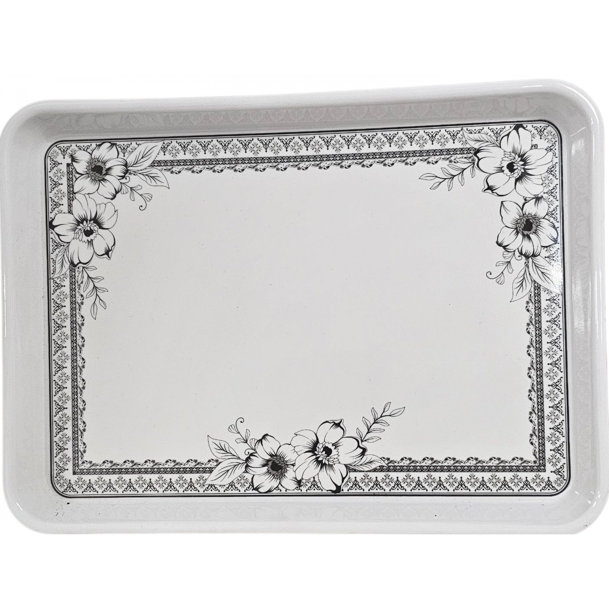 MELAMINE ASORTED RECTANGULAR TRAY 34 X 25CM. MEL126 \\\KD35266