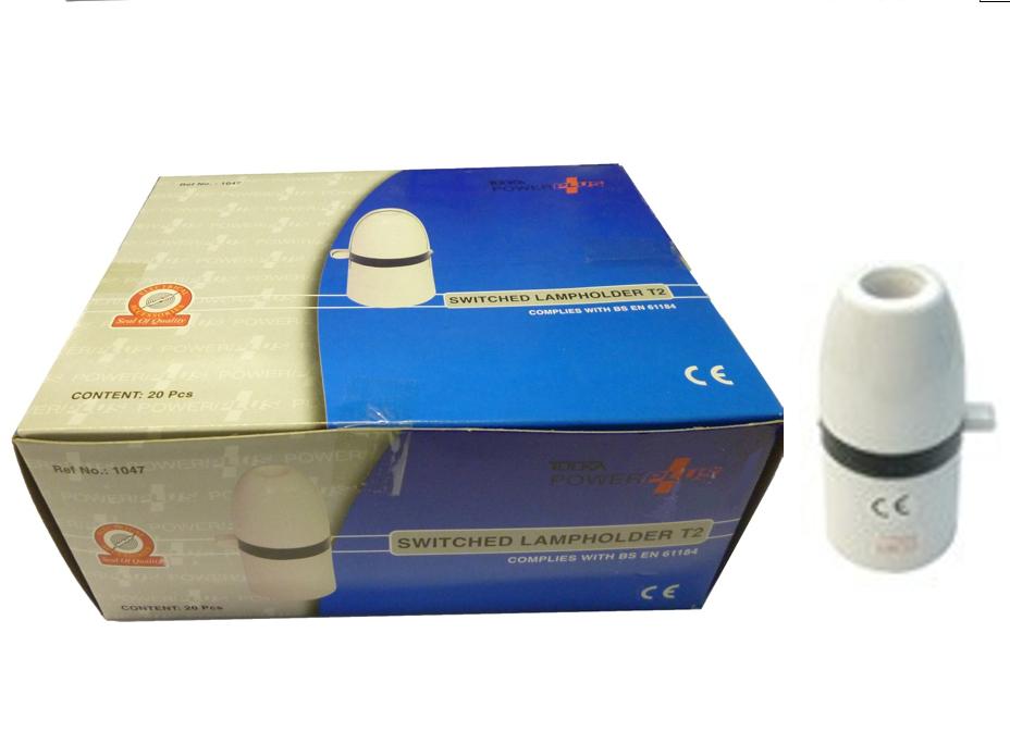 POWER PLUS T2 SWITCHED LAMPHOLDER. PP1047 \\\KD35278