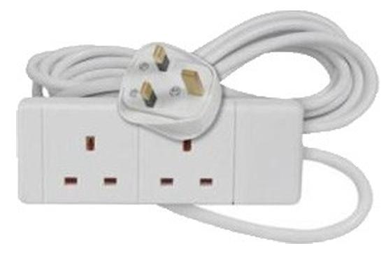 POWER PLUS 2 WAY 13AMP EXTENSION LEAD 5MTR. PP1081 \\\KD35288