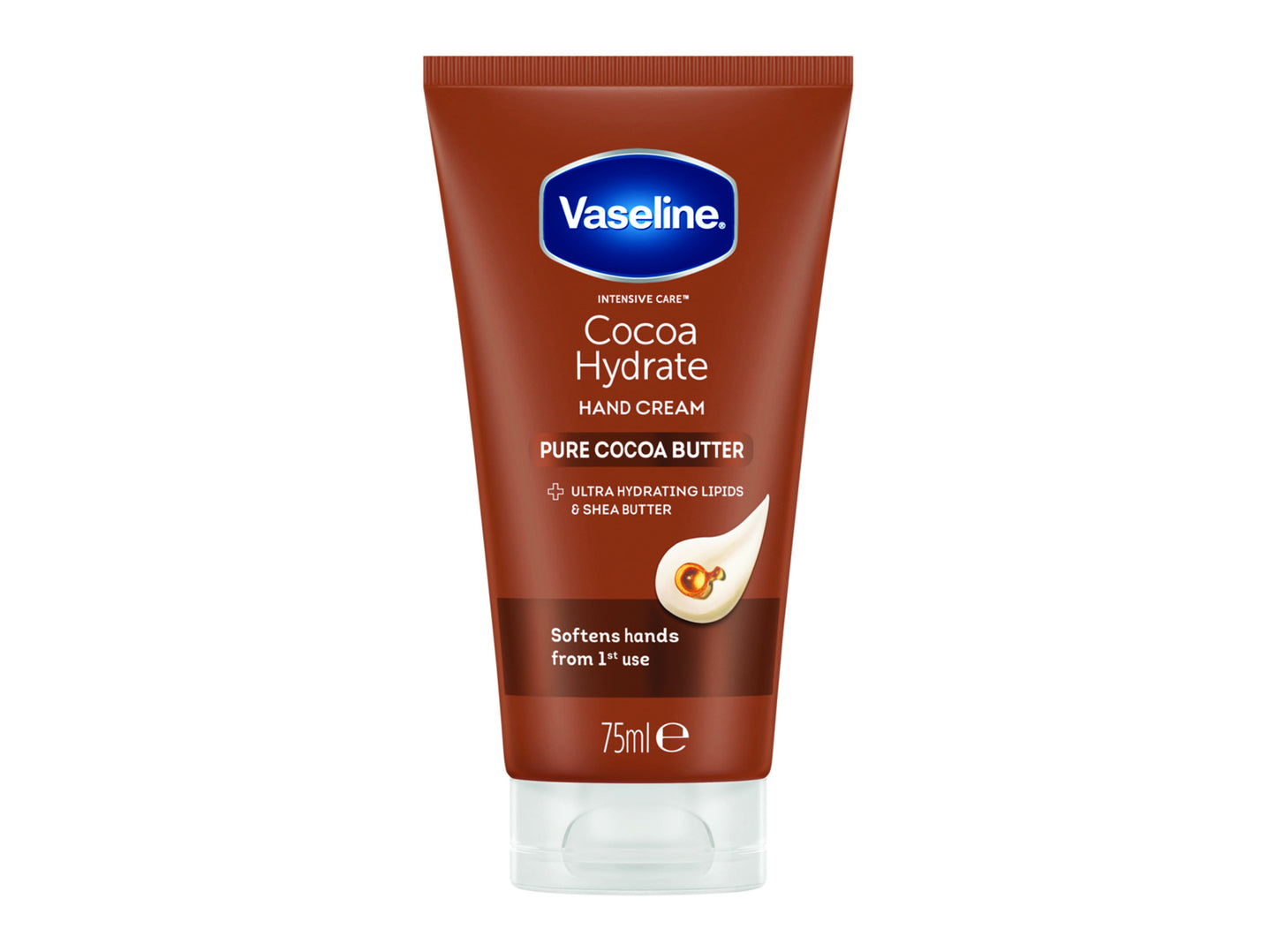 VASELINE COCOA HYDRATE HAND AND NAIL CREAM 75ML. KD35308 \\\KD35308