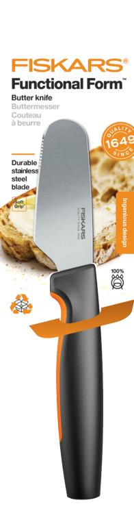 FISKARS FUNCTIONAL BUTTER KNIFE SPREADER KNIFE 8CM \\\KD35381