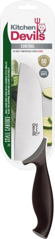 KITCHEN DEVILS CONTROL SMALL ASIAN COOKS KNIFE 15CM. 1000793 \\\KD35382