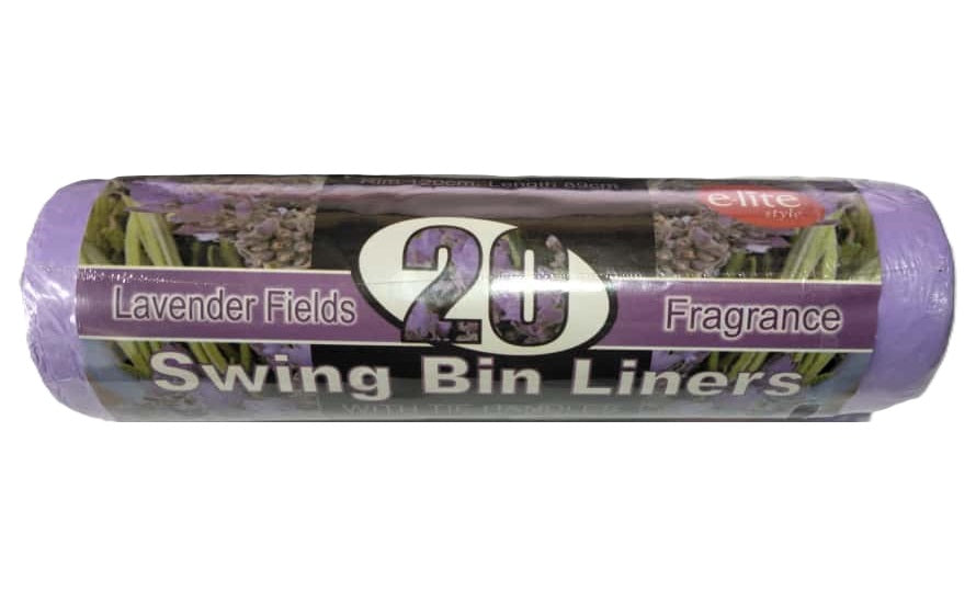 ELITE ASSORTED SCENTED PEDAL SWING BIN LINERS 20/PK. 2211010 \\\KD35415
