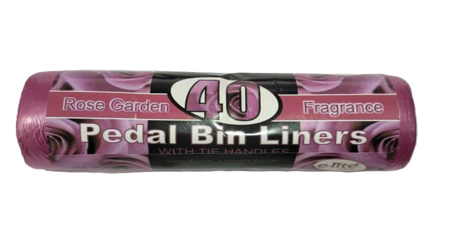 ELITE ASSORTED SCENTED PEDAL SWING BIN LINERS 40/PK. 2211011 \\\KD35416
