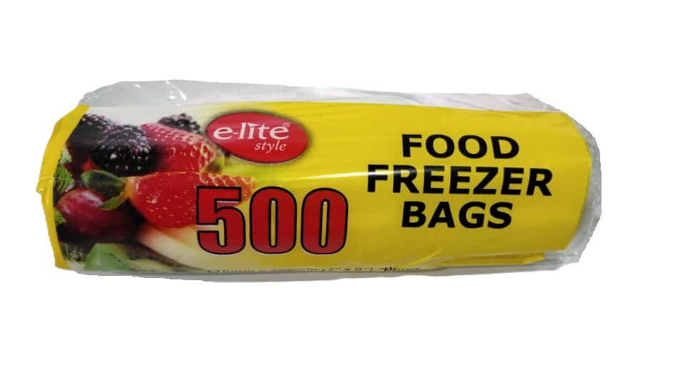 ELITE FOOD FREEZER BAGS 500/PK. 2006005 \\\KD35417