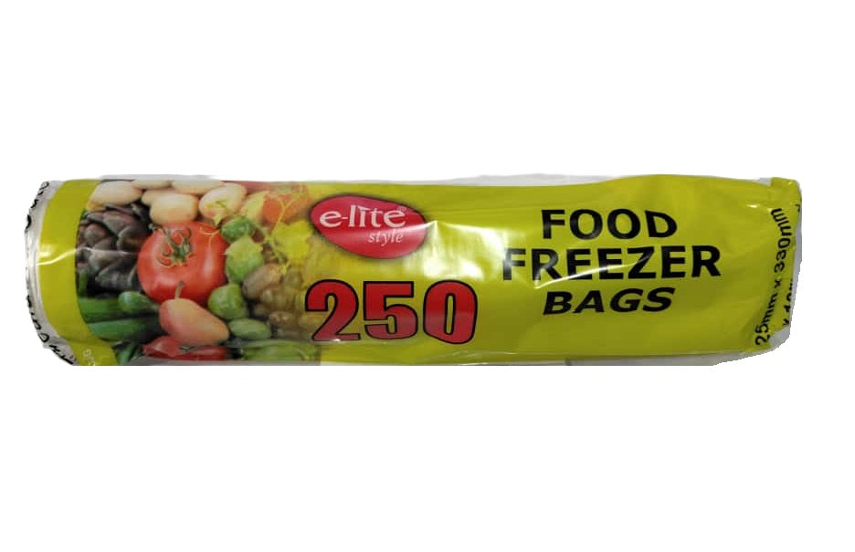 ELITE FOOD FREEZER BAGS 250/PK. 2006006 \\\KD35418