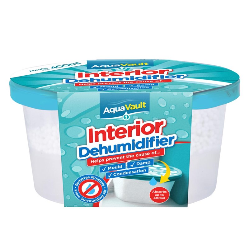AQUAVAULT INTERIOR ASSORTED UNSCENTED DEHUMIDIFIER 400ML. OL321714 \\\KD35449